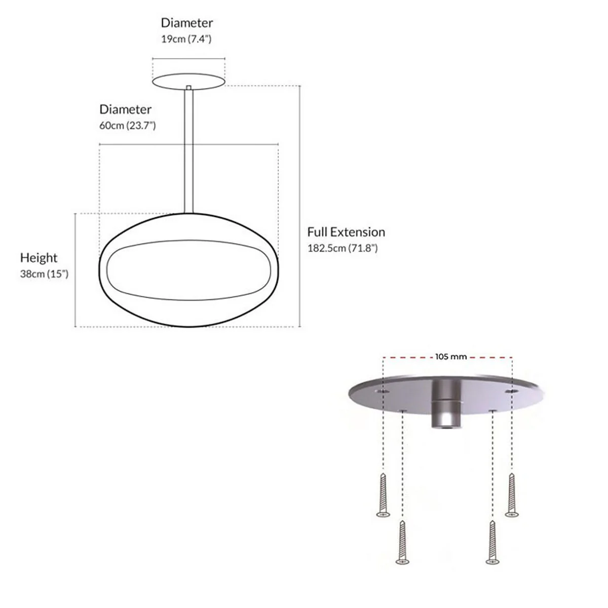 Cocoon Fires Aeris - Polished Steel with a Steel Pole - Image 13