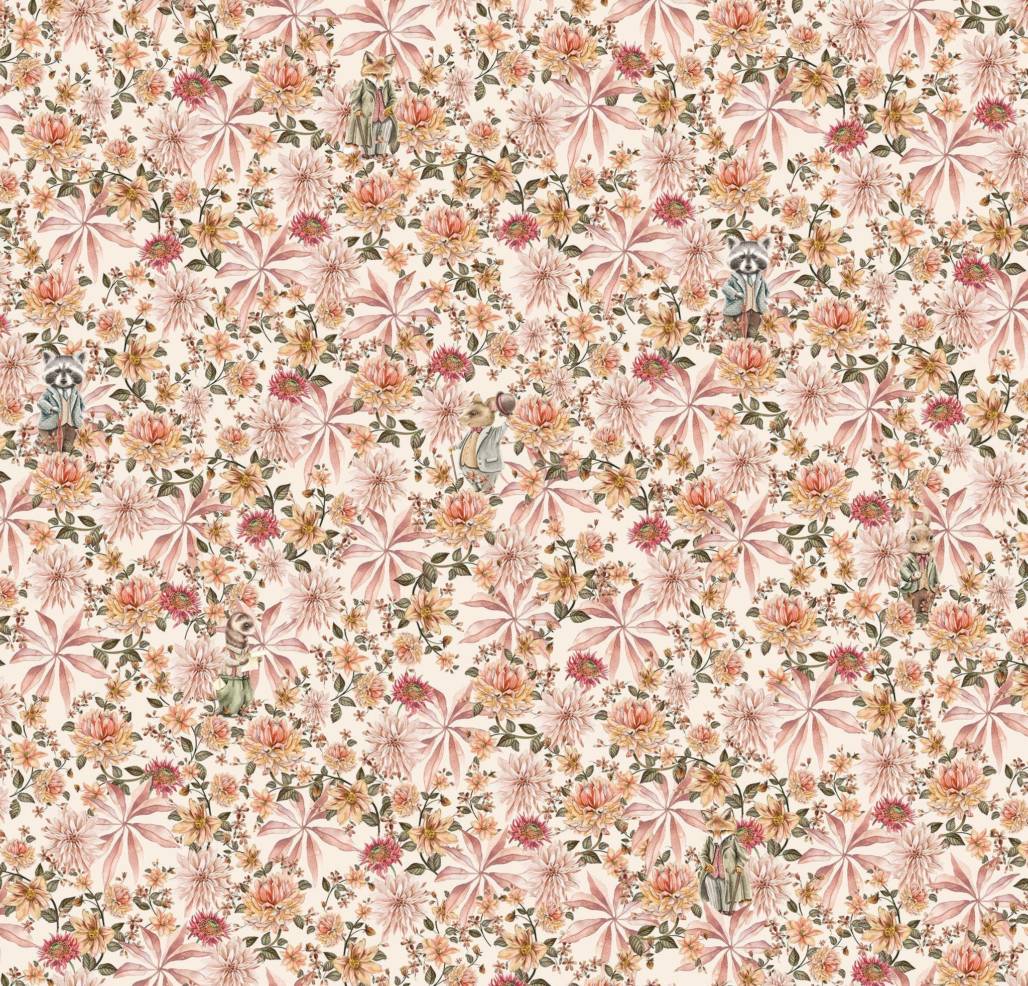 Creative Lab Amsterdam Cute Mister Flower Wallpaper Mural - Image 3