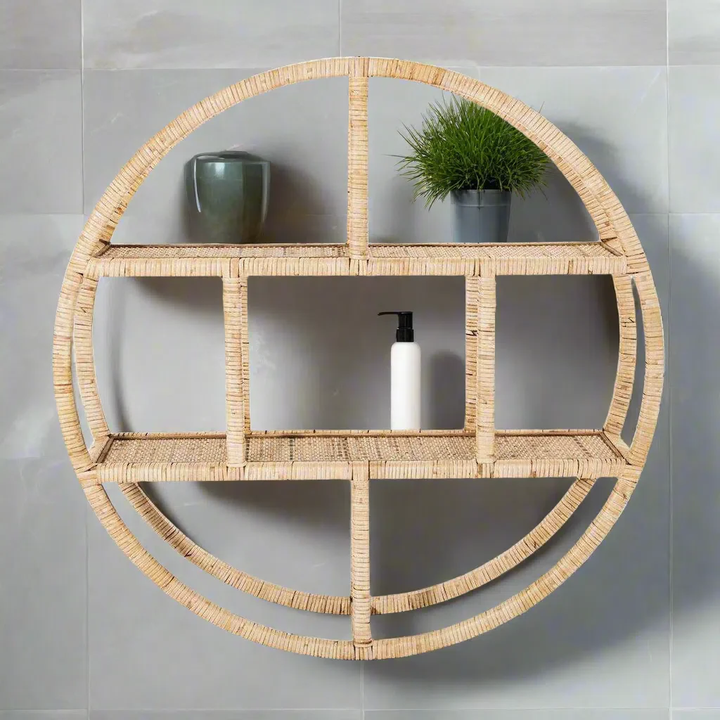 Day Birger Et Mikkelsen Hylla Bamboo Round Floating Wall Shelf - Image 3