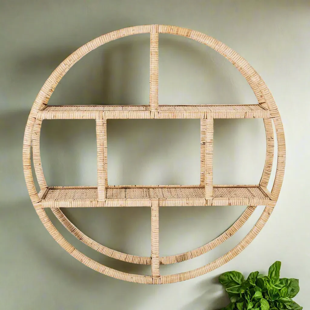 Day Birger Et Mikkelsen Hylla Bamboo Round Floating Wall Shelf - Image 4