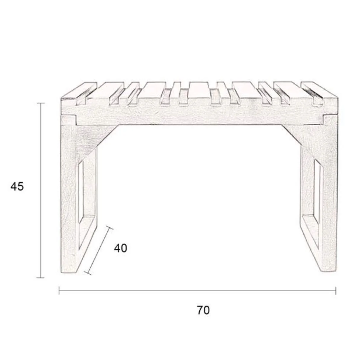Dutch Bone Bench Jakub - Image 11