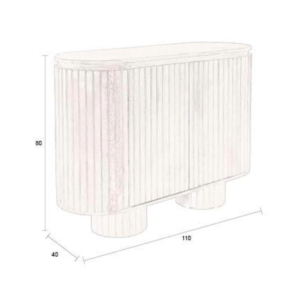 Dutch Bone Cabinet Kenji - Image 7