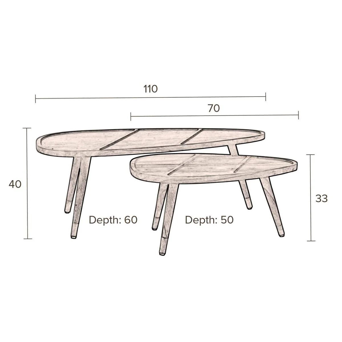 Dutch Bone Coffee Table Sham Set Of 2 - Image 9