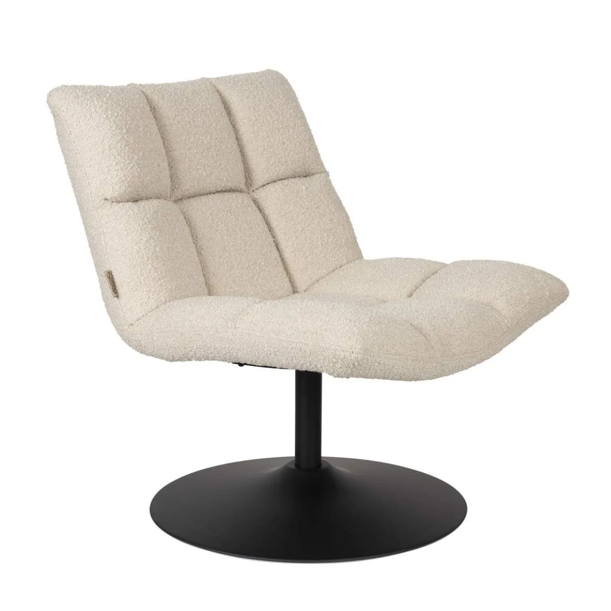 Dutch Bone Lounge Chair Bar Bouclé