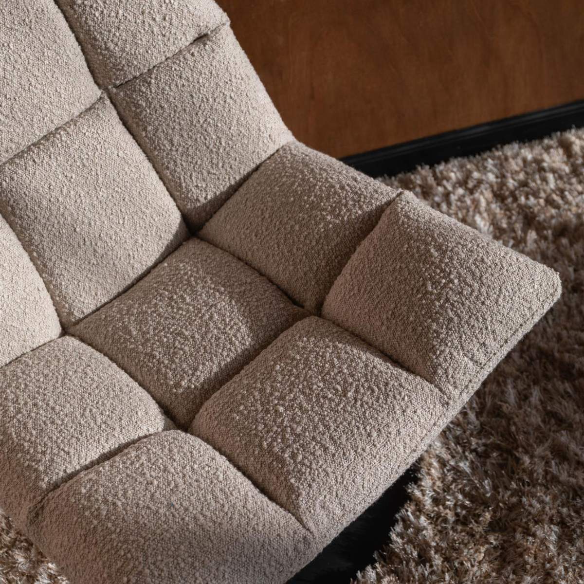 Dutch Bone Lounge Chair Bar Bouclé - Image 11