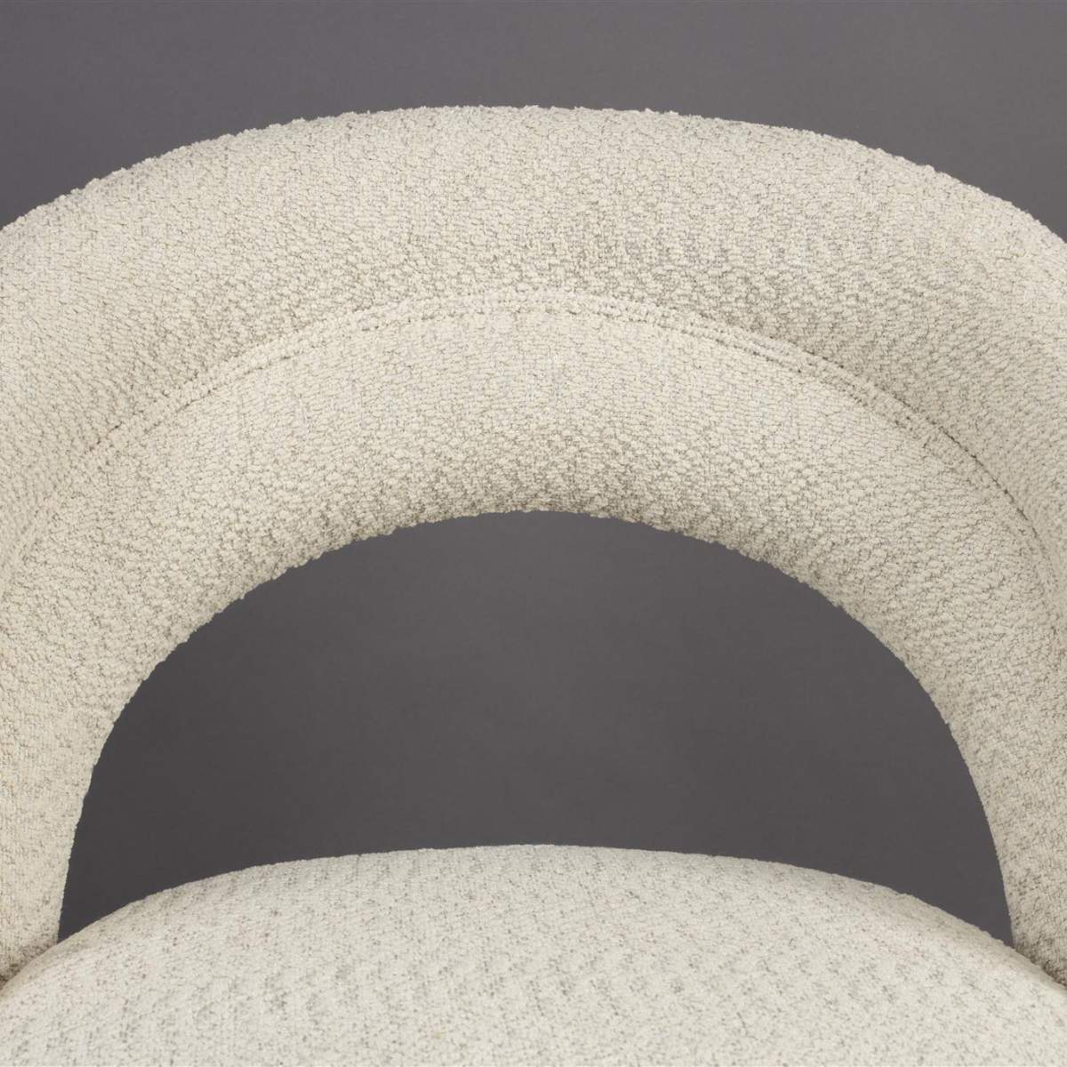 Dutch Bone Lounge Chair Seina Swivel Beige - Image 9
