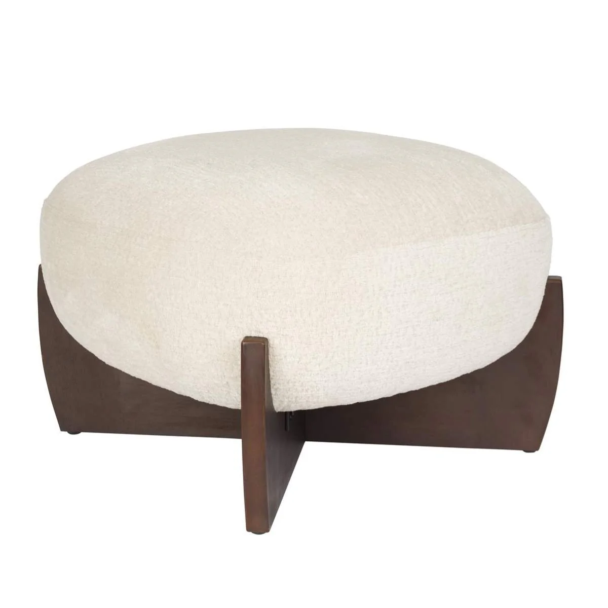Dutch Bone Pouf Emilius Beige - Image 2