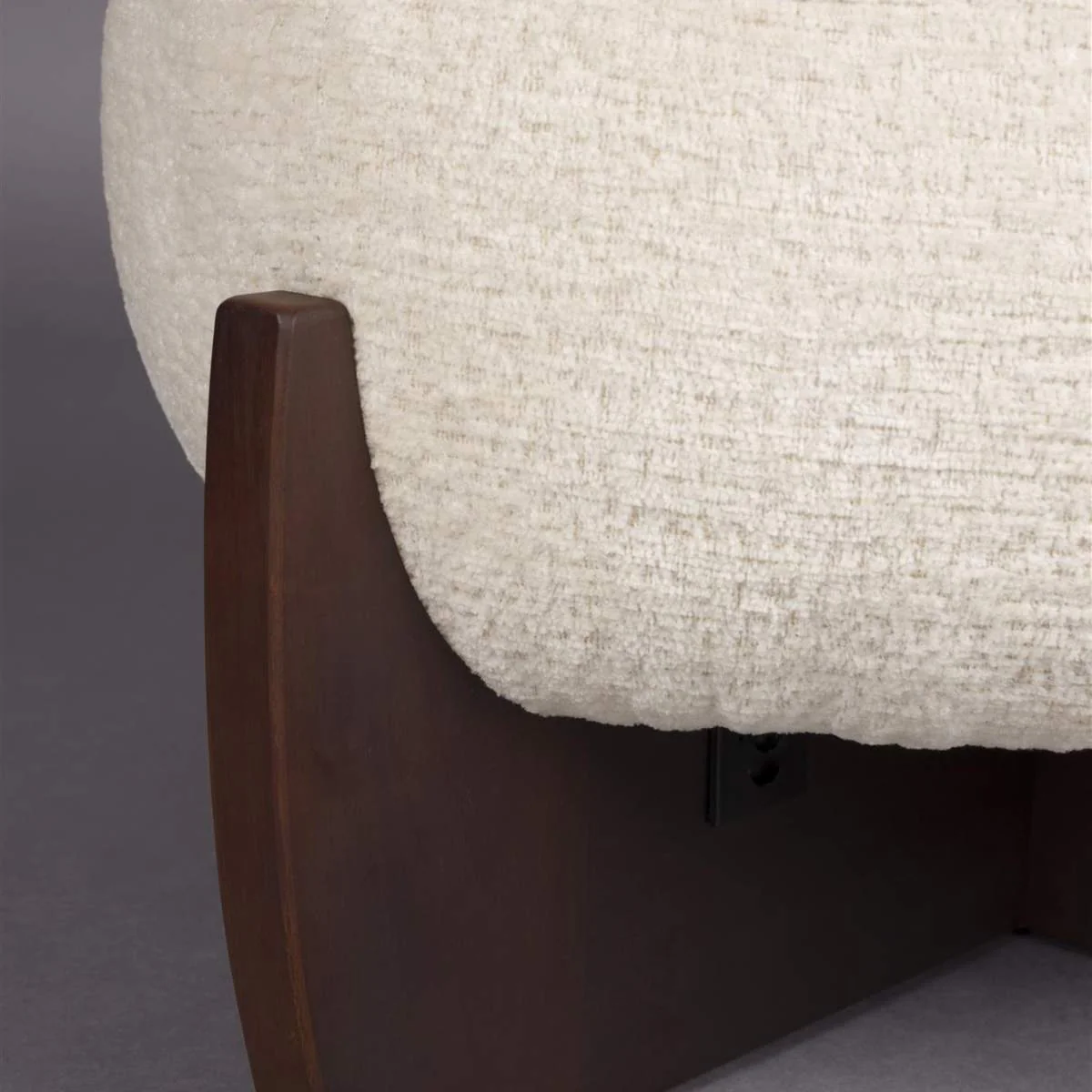 Dutch Bone Pouf Emilius Beige - Image 3