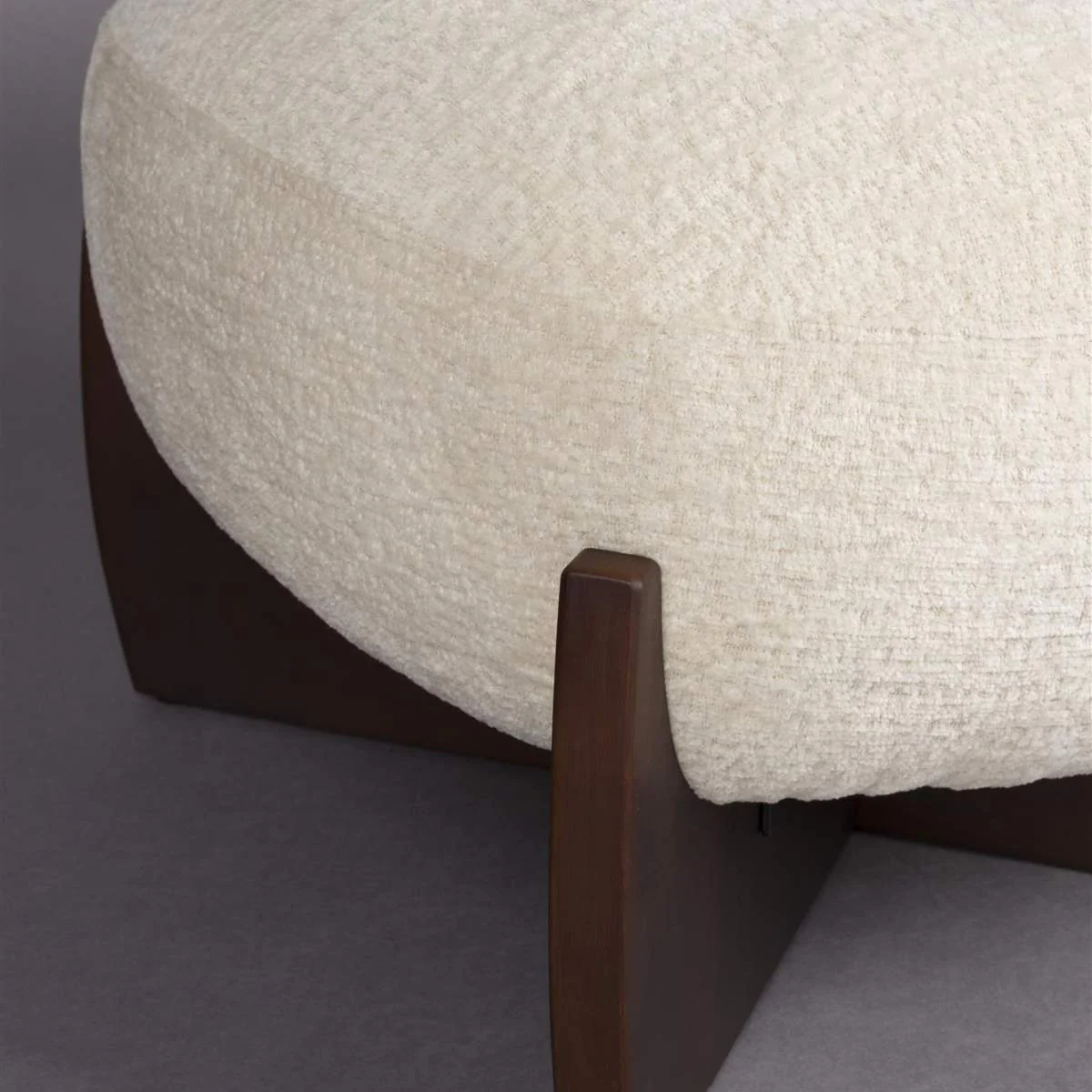 Dutch Bone Pouf Emilius Beige - Image 5