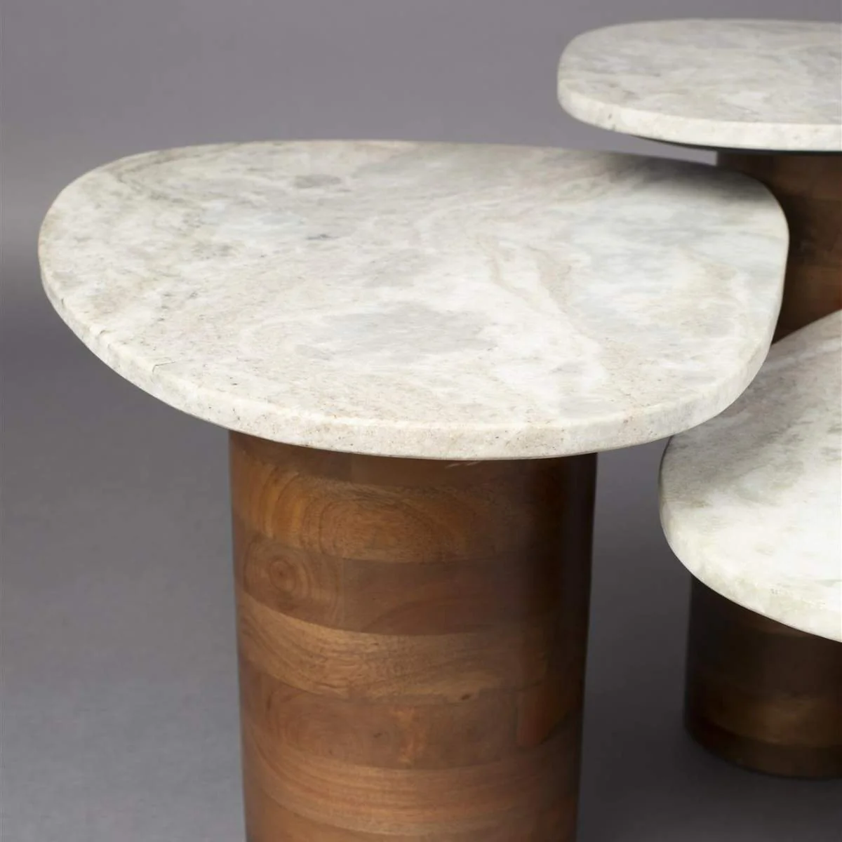 Dutch Bone Side Table Suki (Set of 3) - Image 10