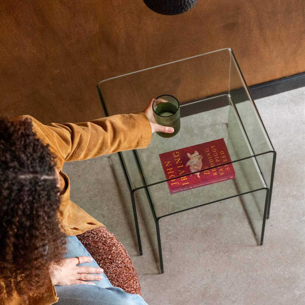 Dutch Bone Side Table Vetro Set of 2 - Image 17