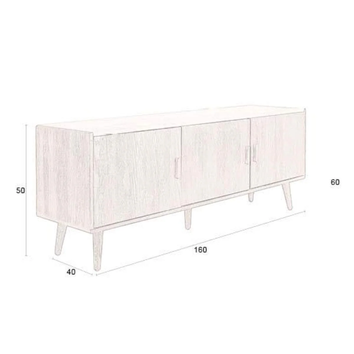 Dutch Bone Sideboard Arda - Image 7