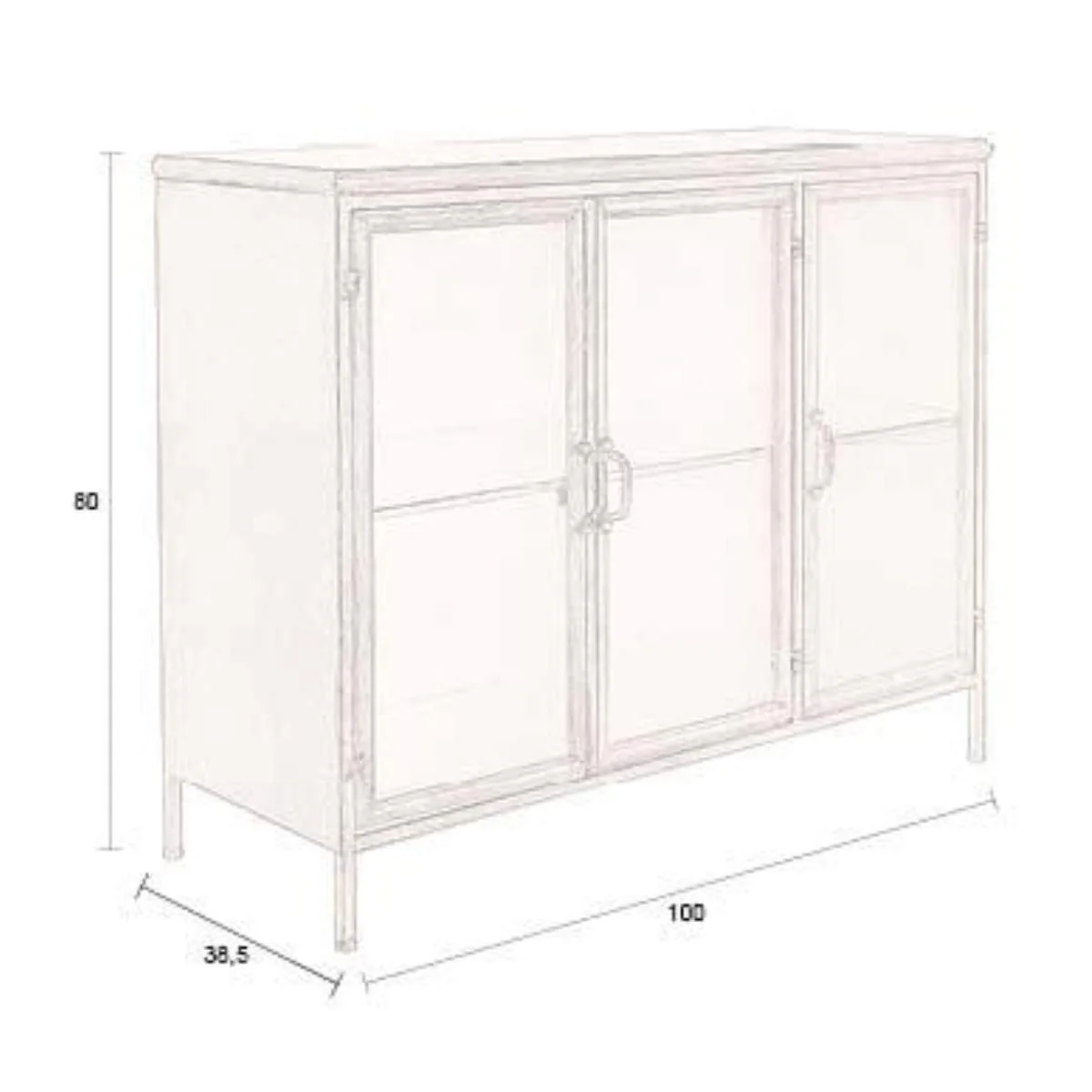 Dutch Bone Sideboard Gertlush - Image 7
