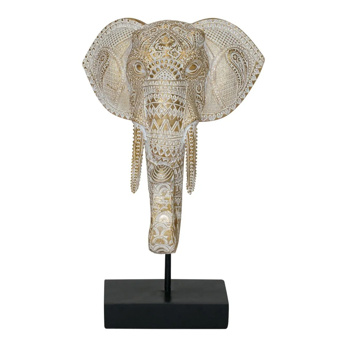 Mindy Brownes Elephant Head Sculpture