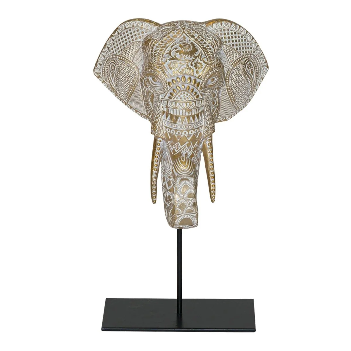 Mindy Brownes Elephant Head Sculpture - Image 7