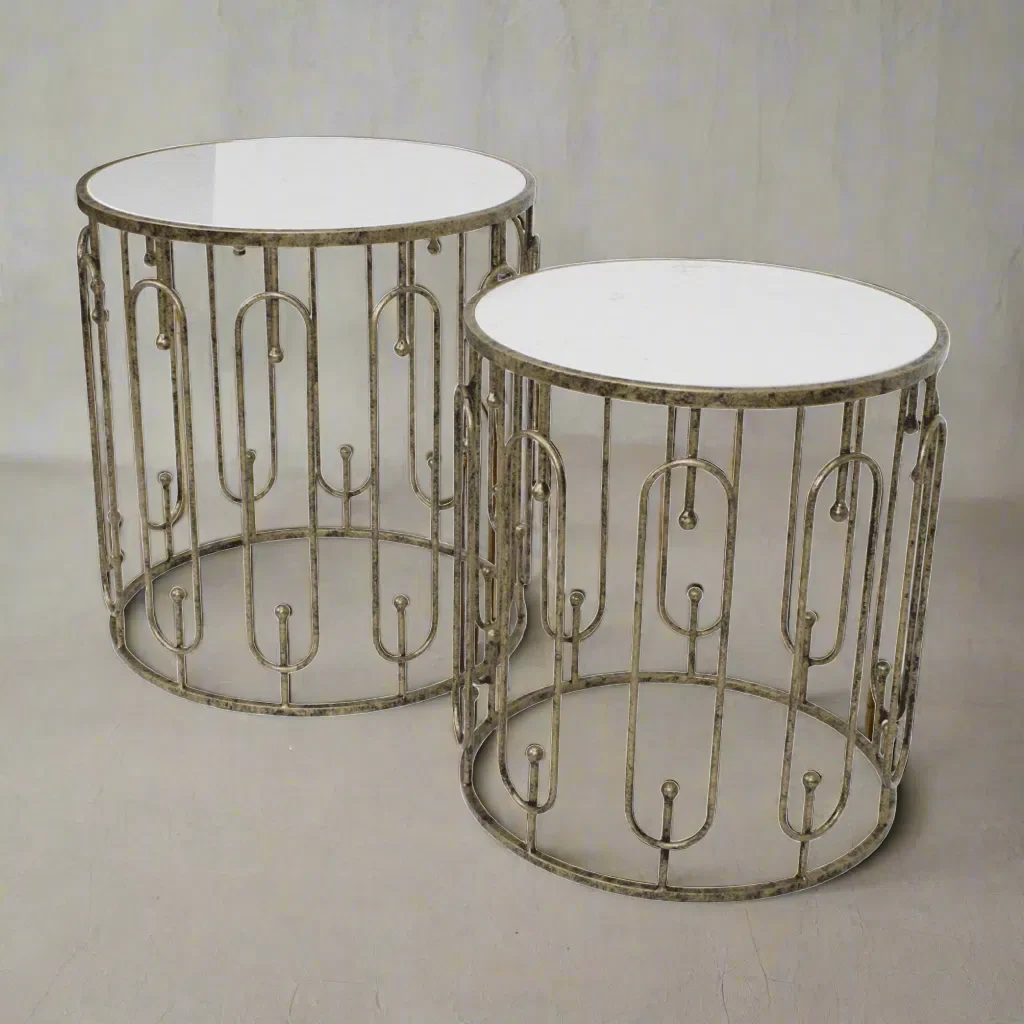 Mindy Brownes Estela Side Table Marble Set Of 2 - Image 2