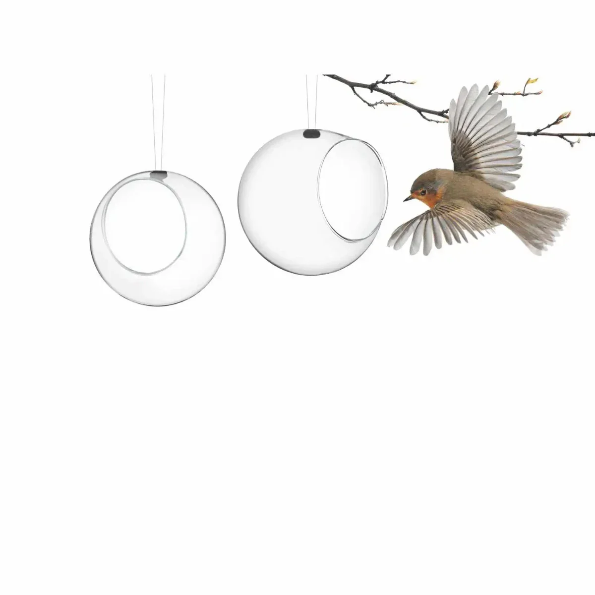 Eva Solo Mini Bird Feeders Set of 2 - Image 2