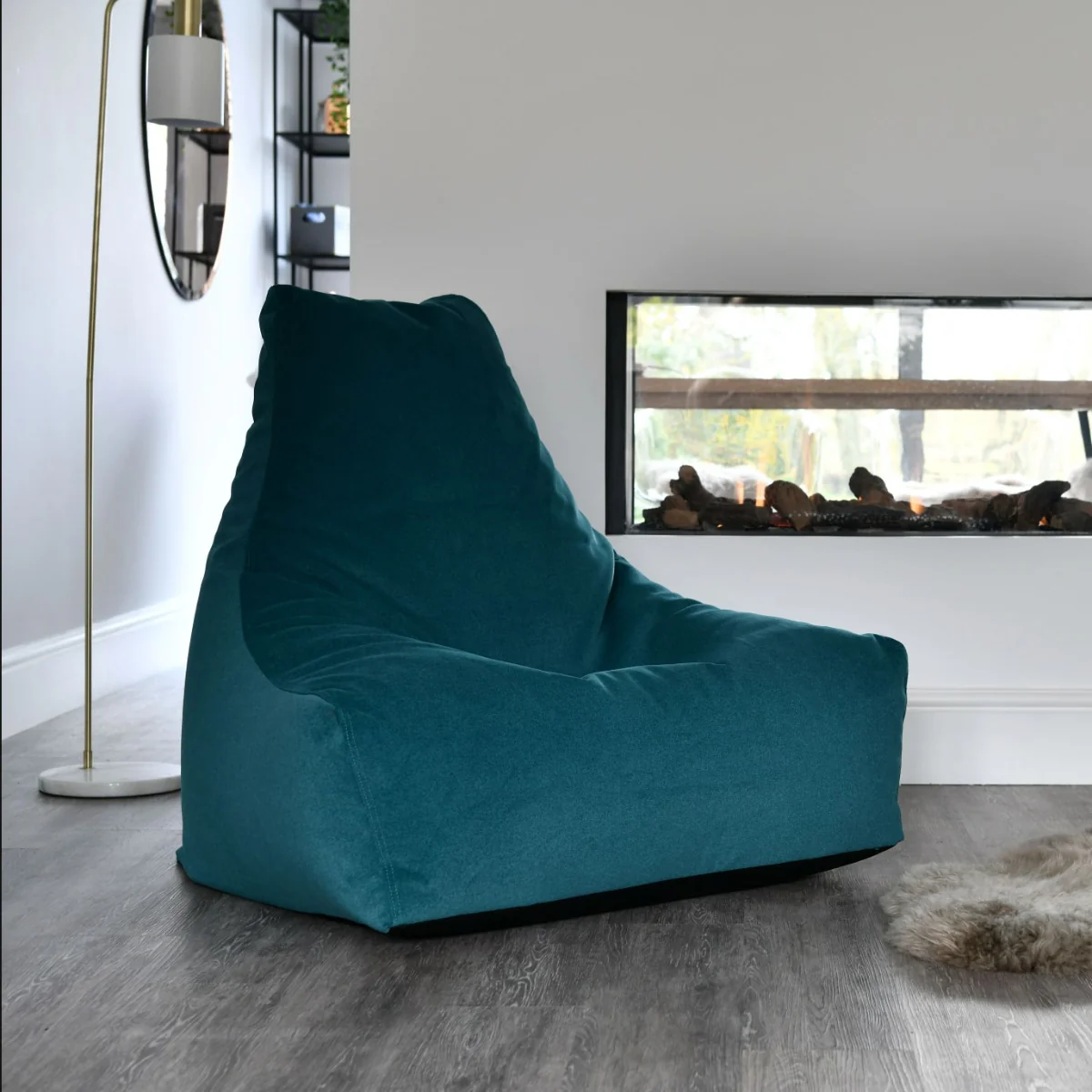 Extreme Lounging Mighty B-Bag Luxury Indoor Faux Suede Chair - Image 8