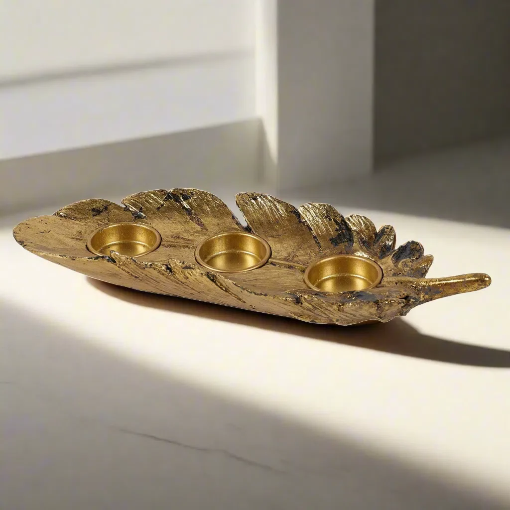 Mindy Brownes Feather Tea Light Holder - Image 2