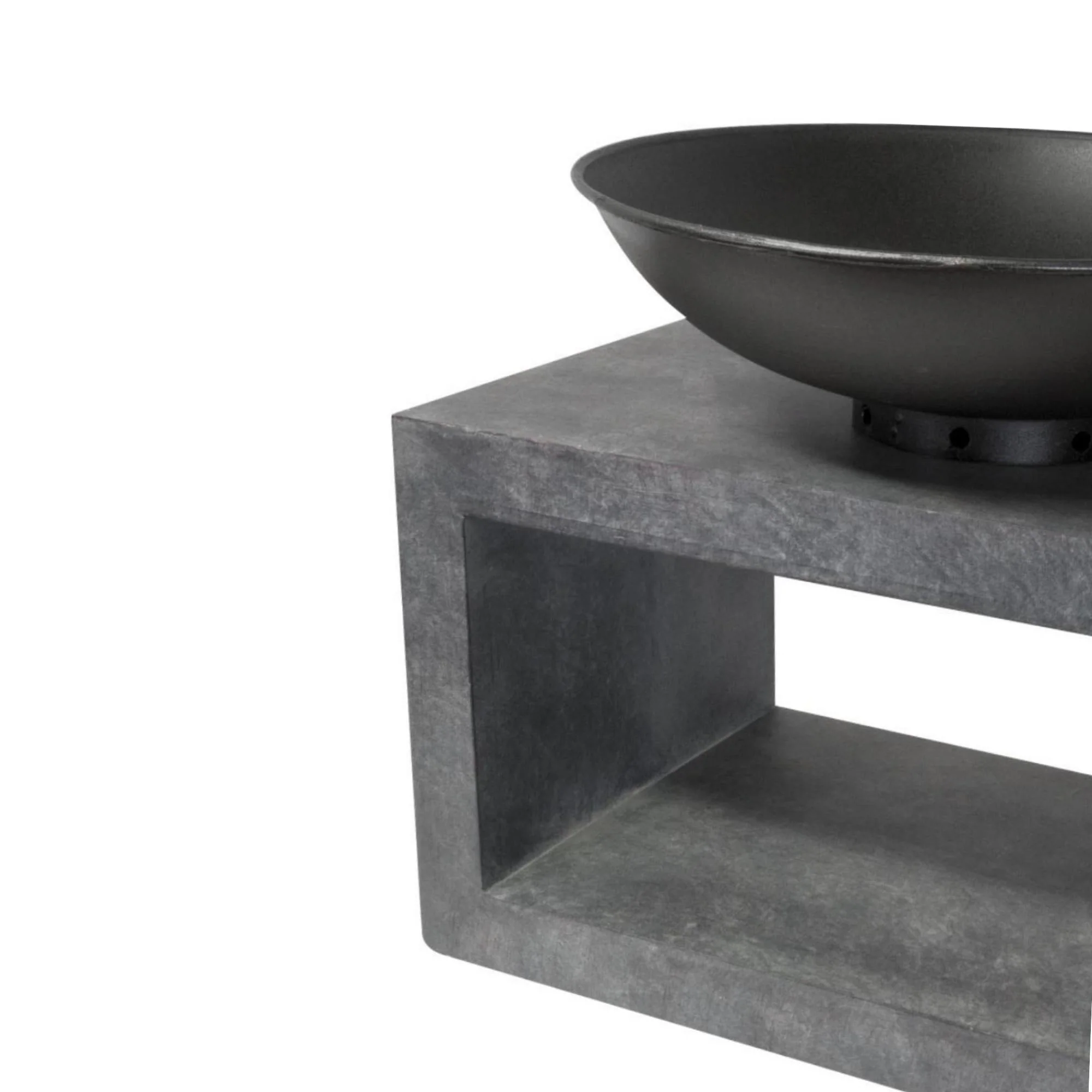 Ivyline Fire Pit and Rectangle Console Table - Image 4