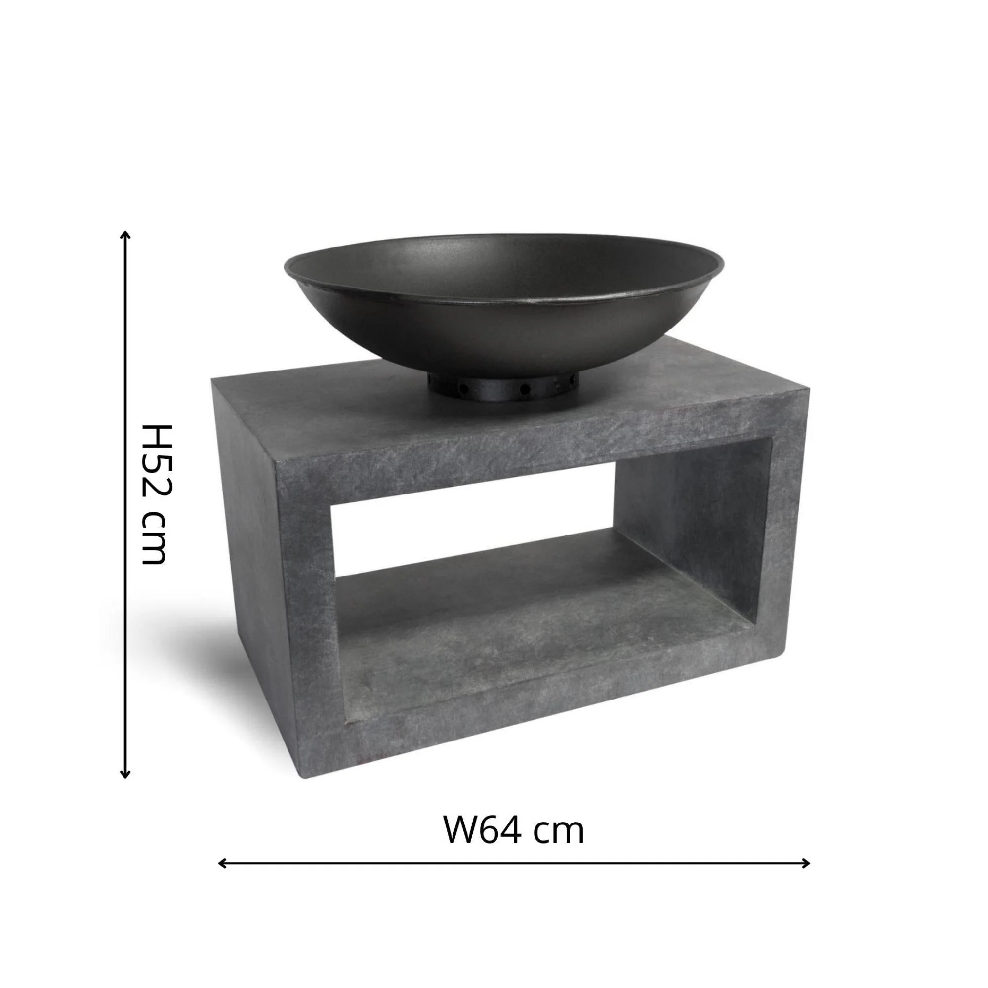Ivyline Fire Pit and Rectangle Console Table - Image 7