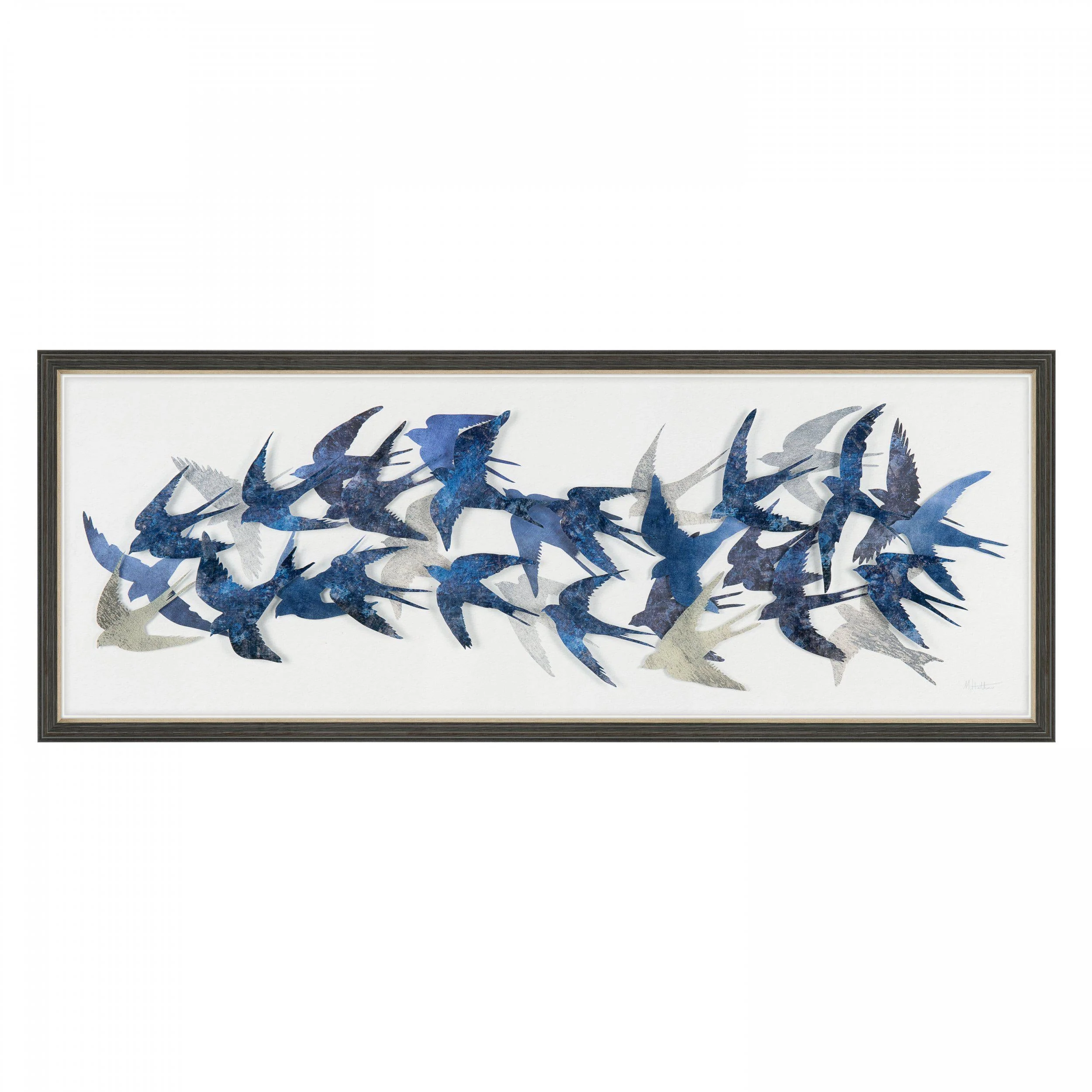 Art Marketing ‘Flock Together’ Wall Art - 48 x 125cm