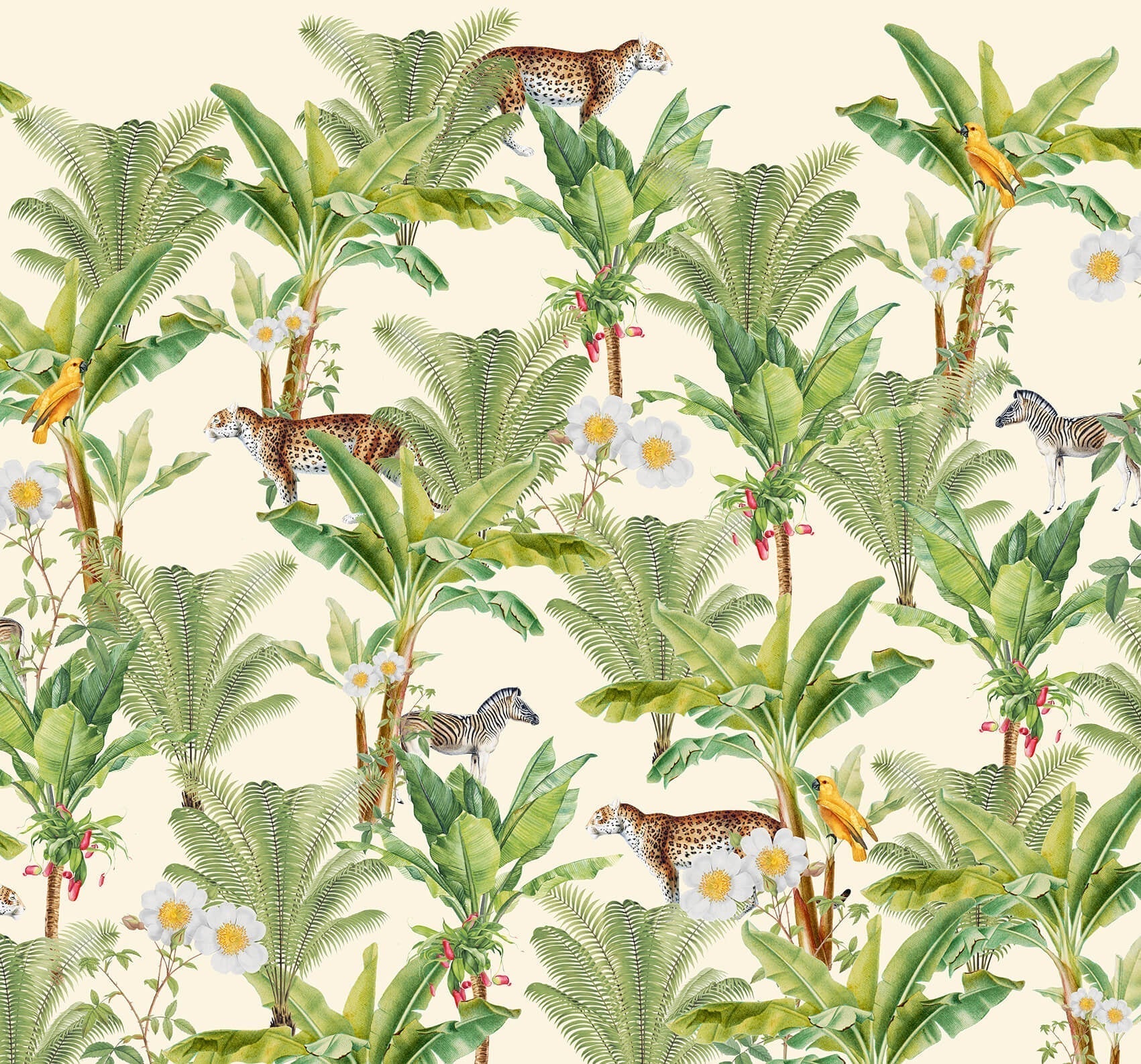 Creative Lab Amsterdam Flower Garden Wallpaper Mural - Image 3