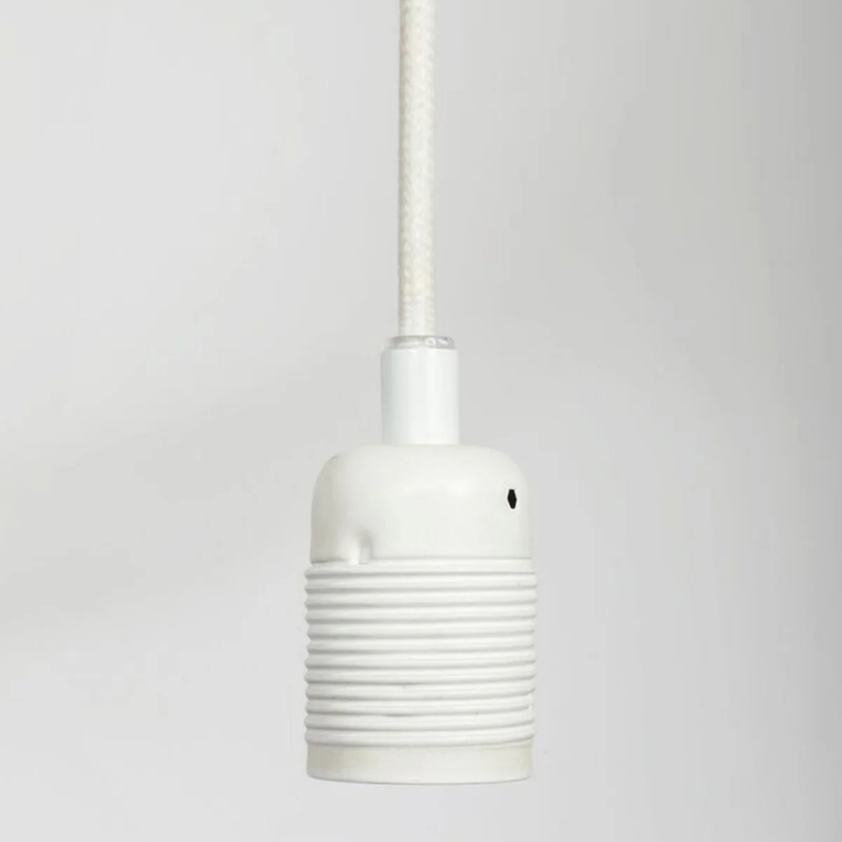 Frama E27 Pendant Matt White / White Cable - Image 2