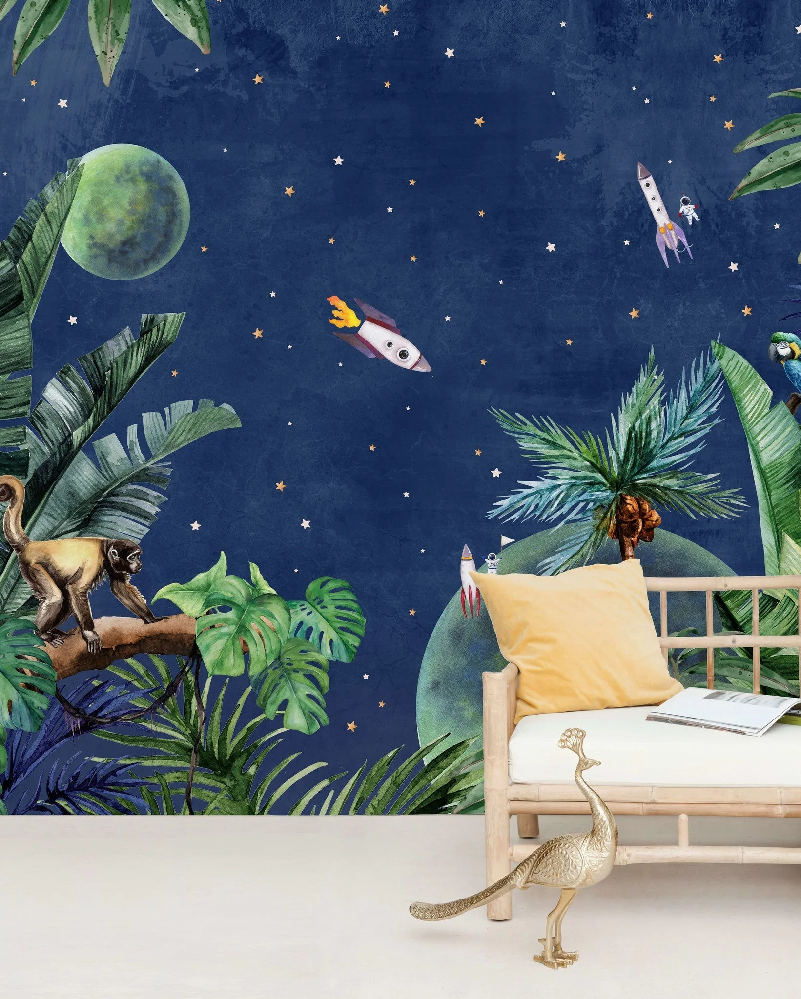 Creative Lab Amsterdam From Jungle To Space Wallpaper Mural - Image 4