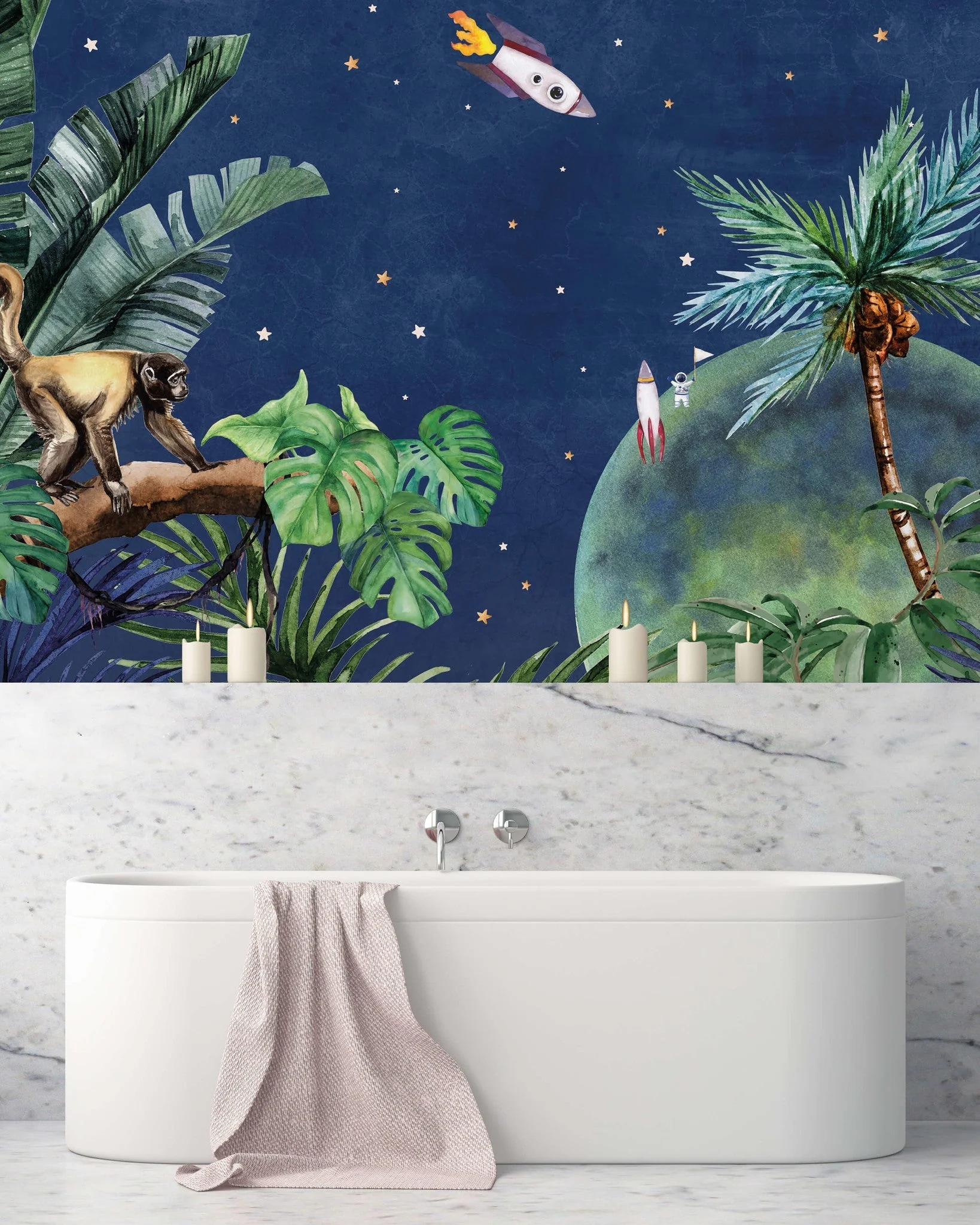 Creative Lab Amsterdam From Jungle To Space Wallpaper Mural - Image 5