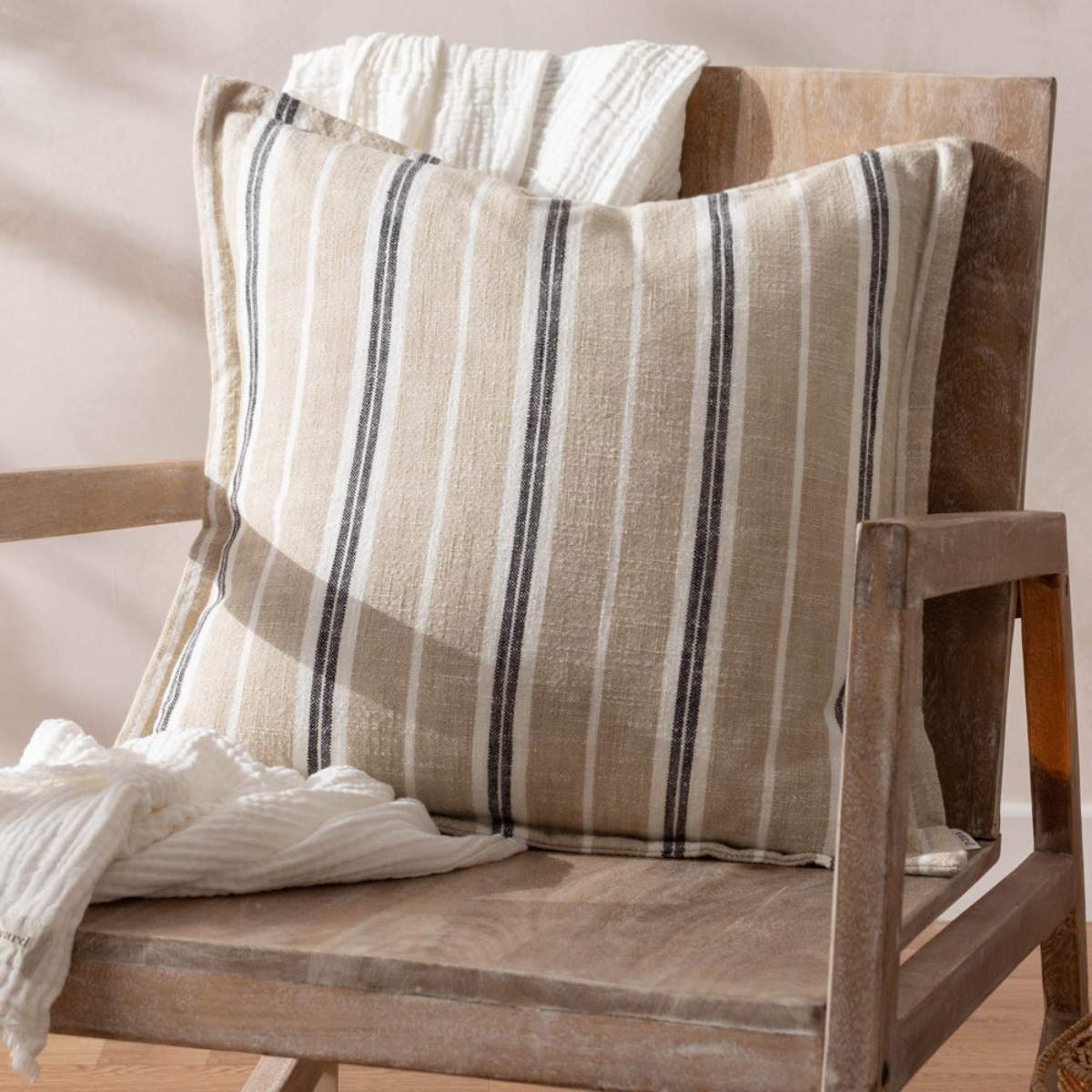 Furn Hebble Striped Cushion - Image 10