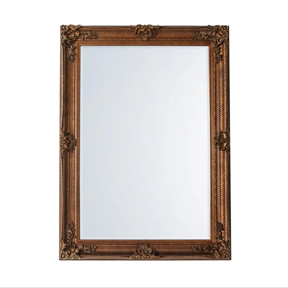 Gallery Direct Abbey Rectangle Mirror Gold 1095x790mm