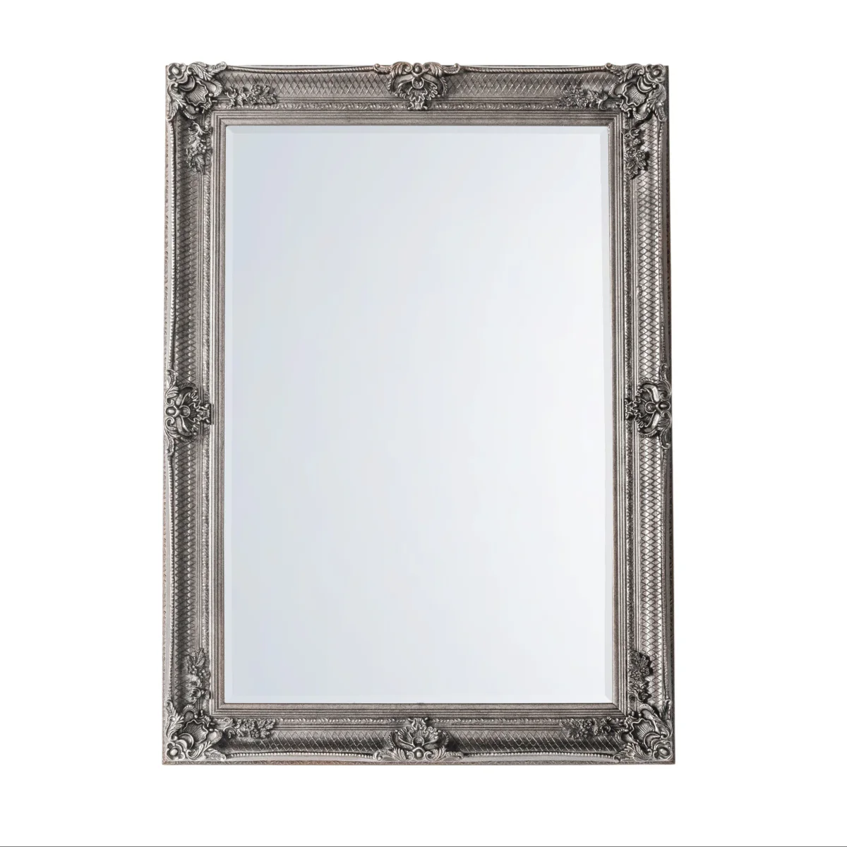 Gallery Direct Abbey Rectangle Mirror Silver 1095X790mm