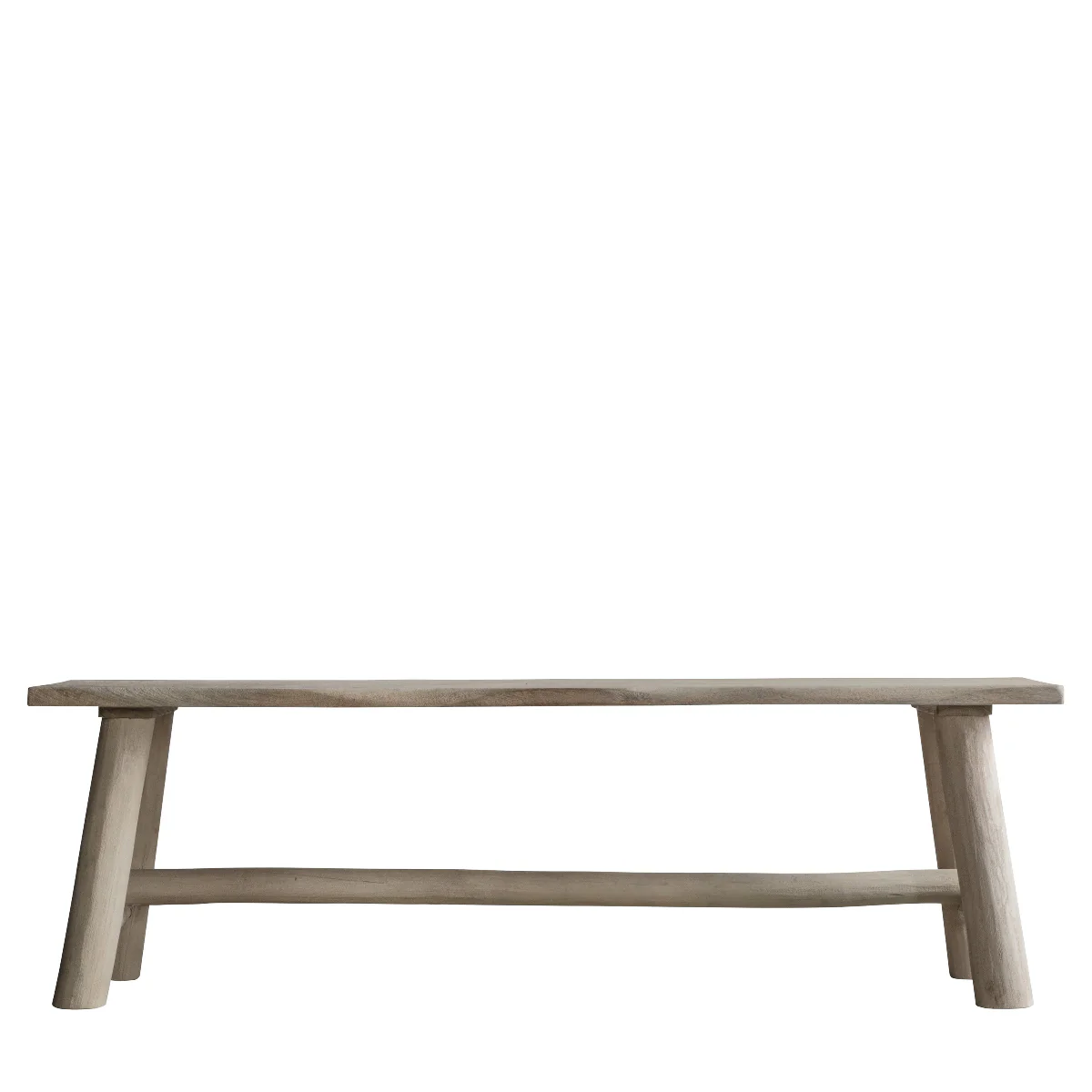 Gallery Direct Alberta Bench Natural Rustic 145x350x440mm
