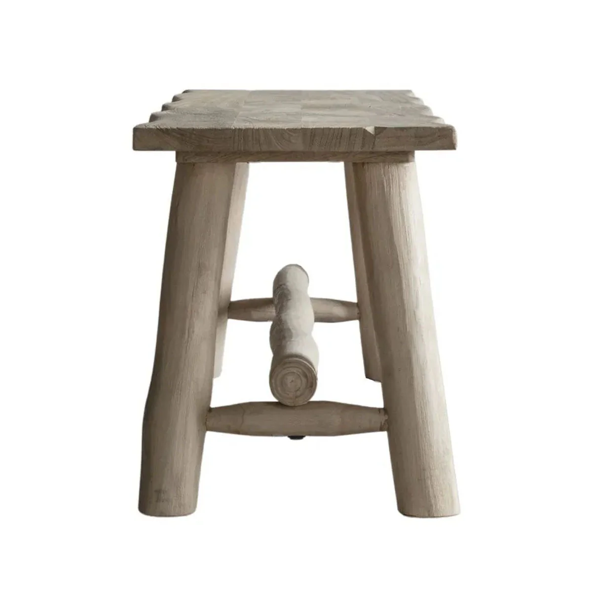 Gallery Direct Alberta Bench Natural Rustic 110x350x440mm - Image 2