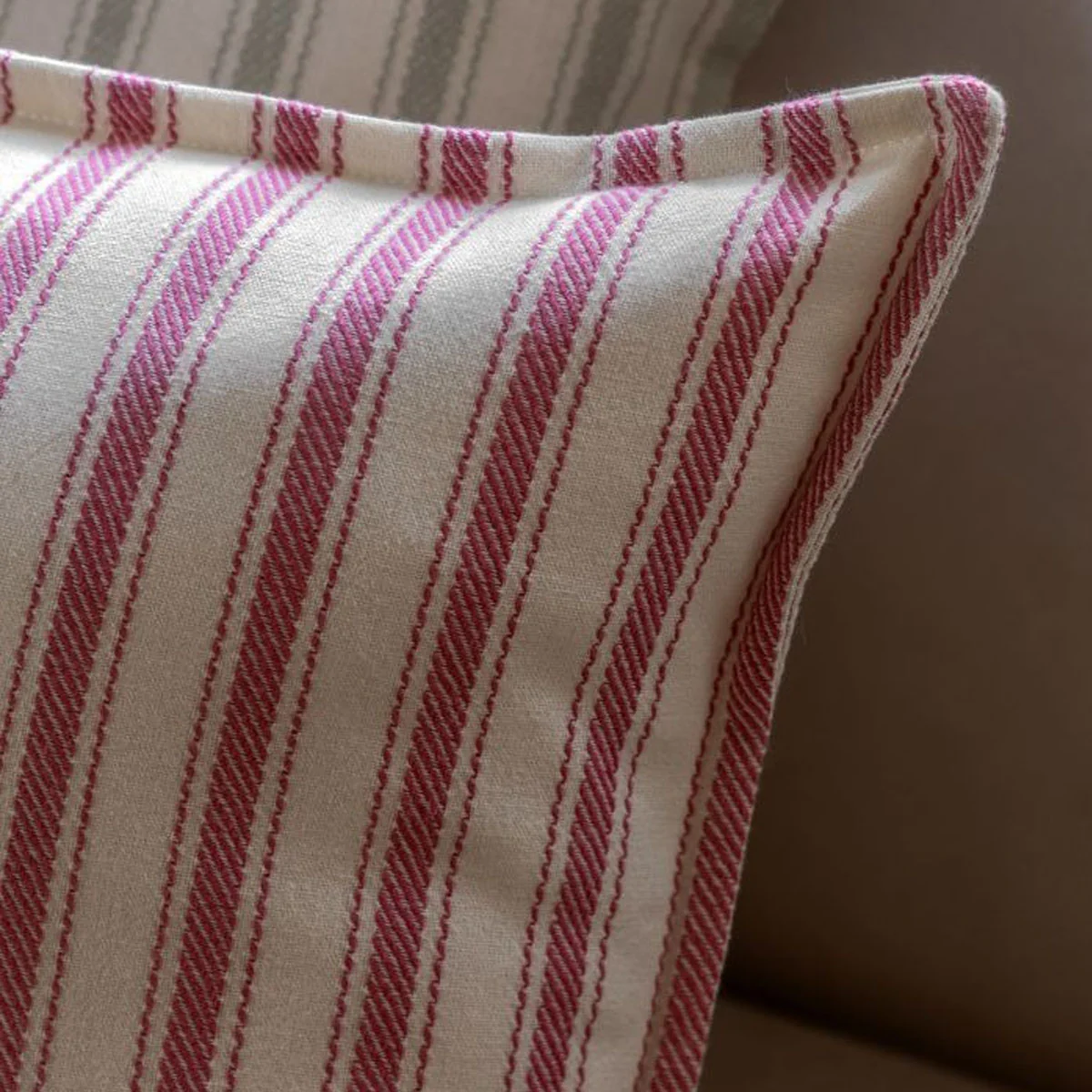 Gallery Direct Alston Woven Stripe Cushion - Image 7