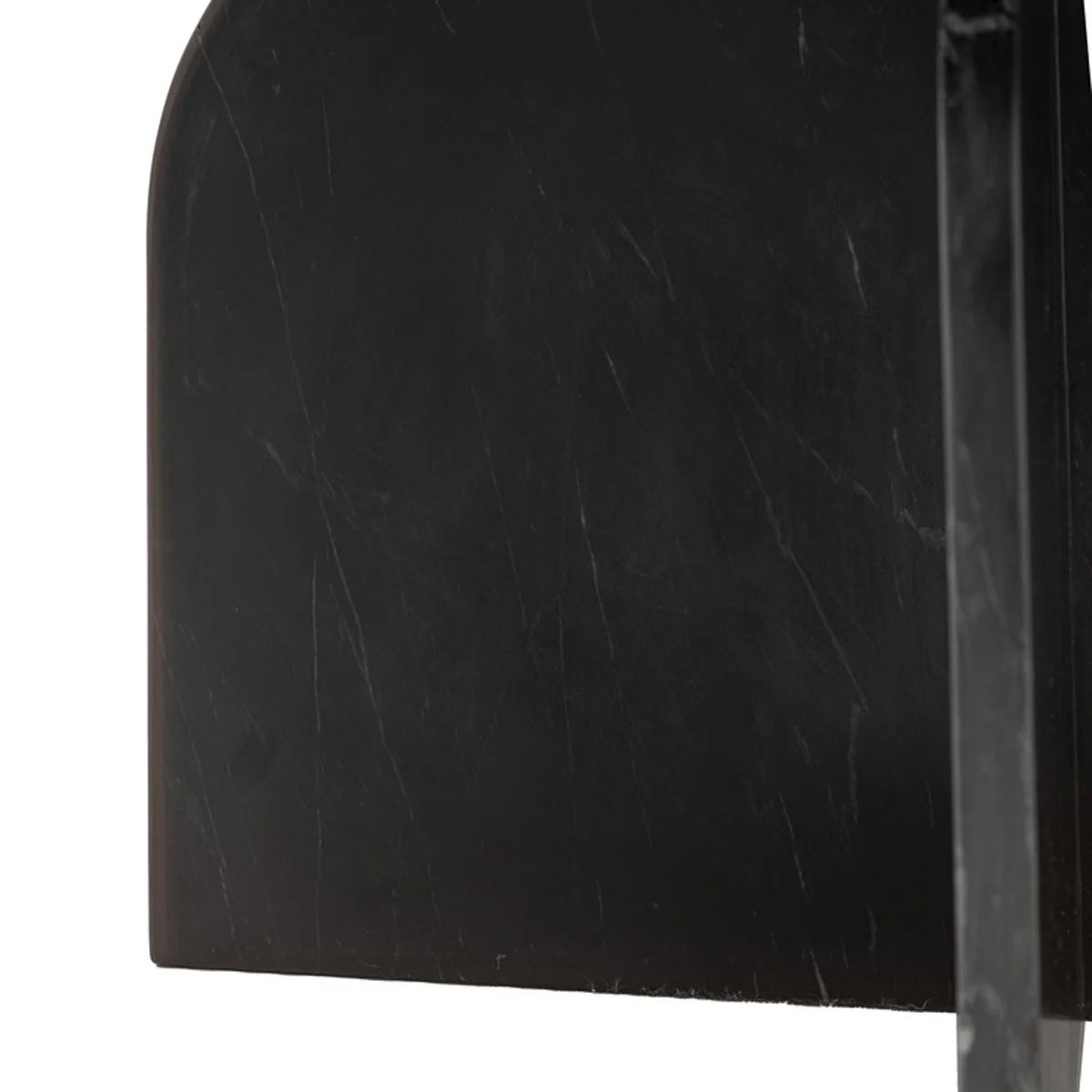 Gallery Direct Amalfi Coffee Table Black 800x800x400mm - Image 3