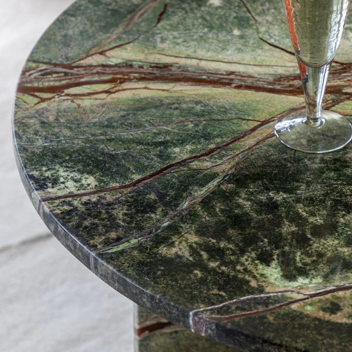 Gallery Direct Amalfi Coffee Table Ember 800x800x400mm - Image 4