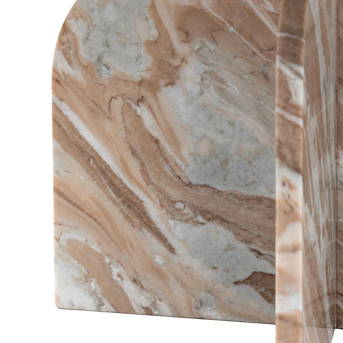 Gallery Direct Amalfi Coffee Table Natural 800x800x400mm - Image 4