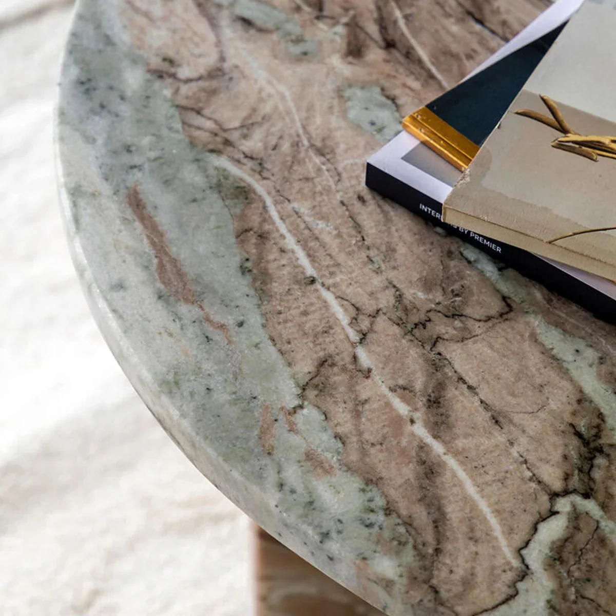 Gallery Direct Amalfi Coffee Table Natural 800x800x400mm - Image 5