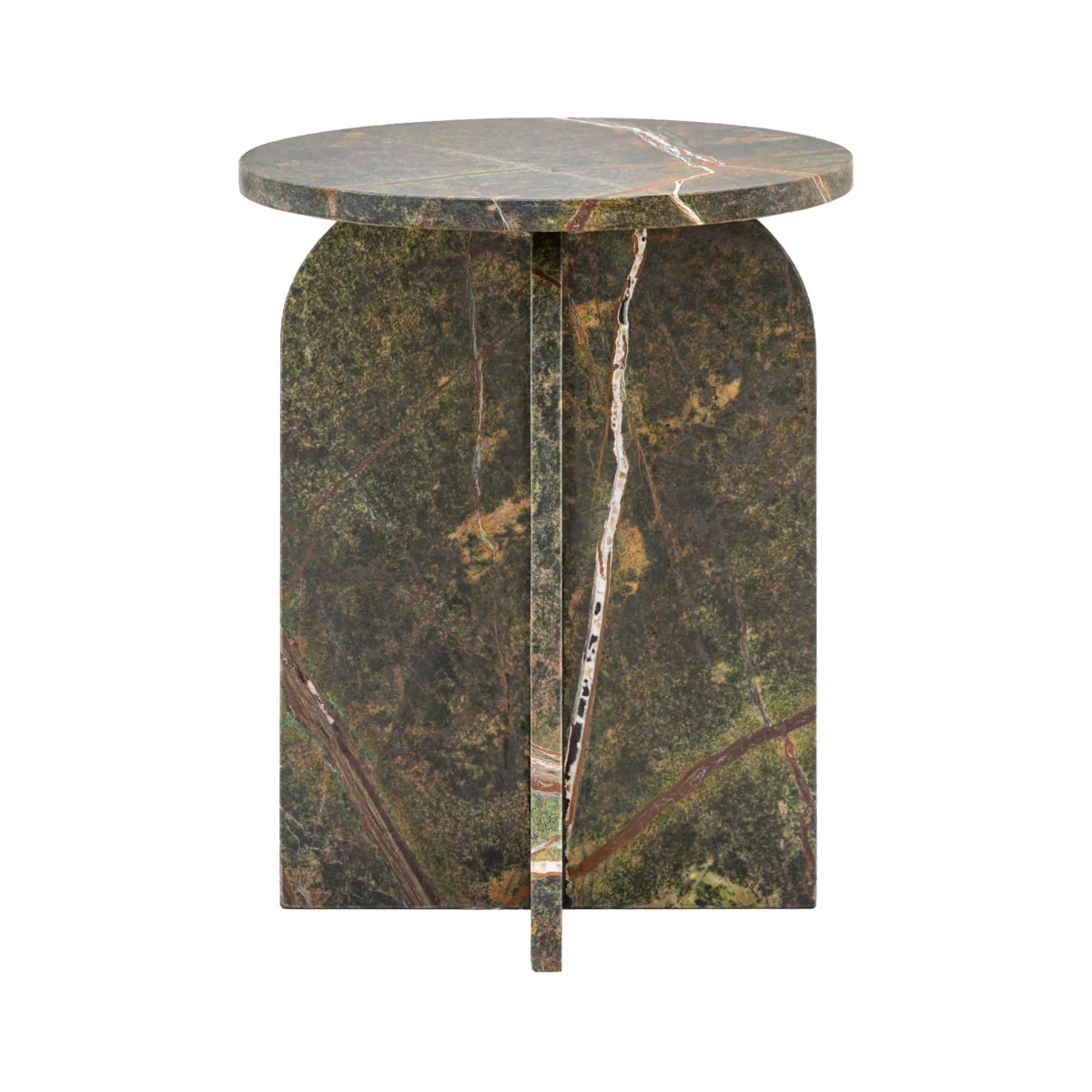 Gallery Direct Amalfi Side Table Ember 400x400x500mm