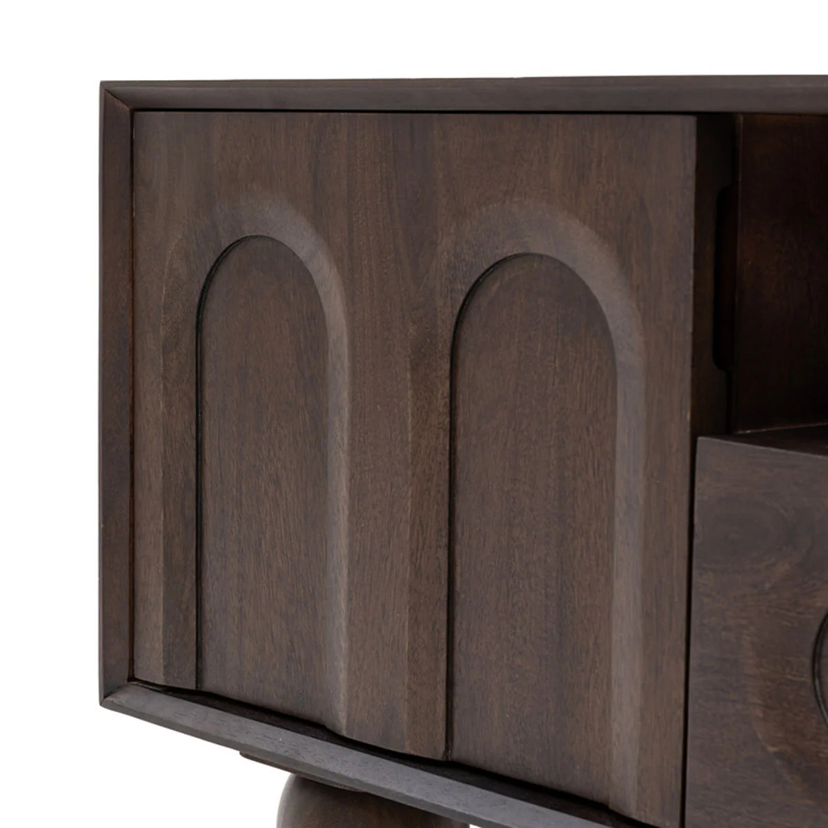 Gallery Direct Arc Media Unit 1400x400x450mm - Image 8
