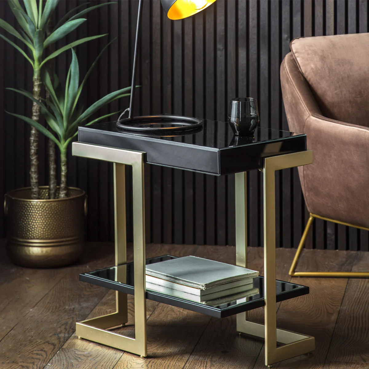 Gallery Direct Ardella Side Table 600x380x620mm - Image 4