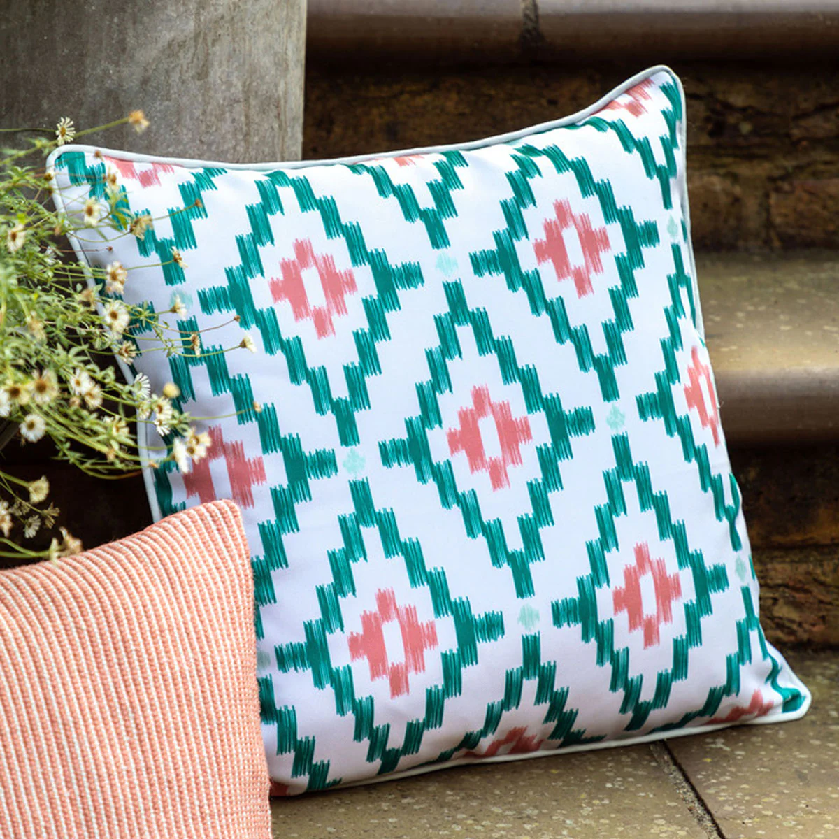 Gallery Direct Aroha Geo Printed Cushion - Image 5