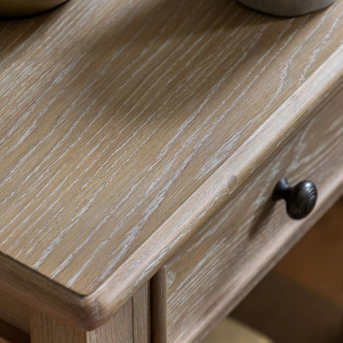 Gallery Direct Artisan 1 Drawer Bedside 470x400x600mm - Image 9