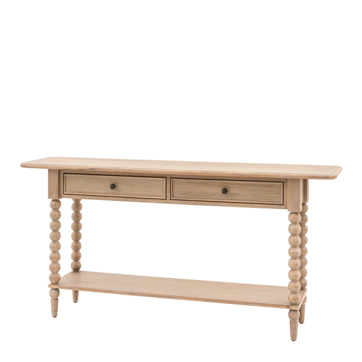 Gallery Direct Artisan 2 Drawer Console Table 1650x400x800mm - Image 3