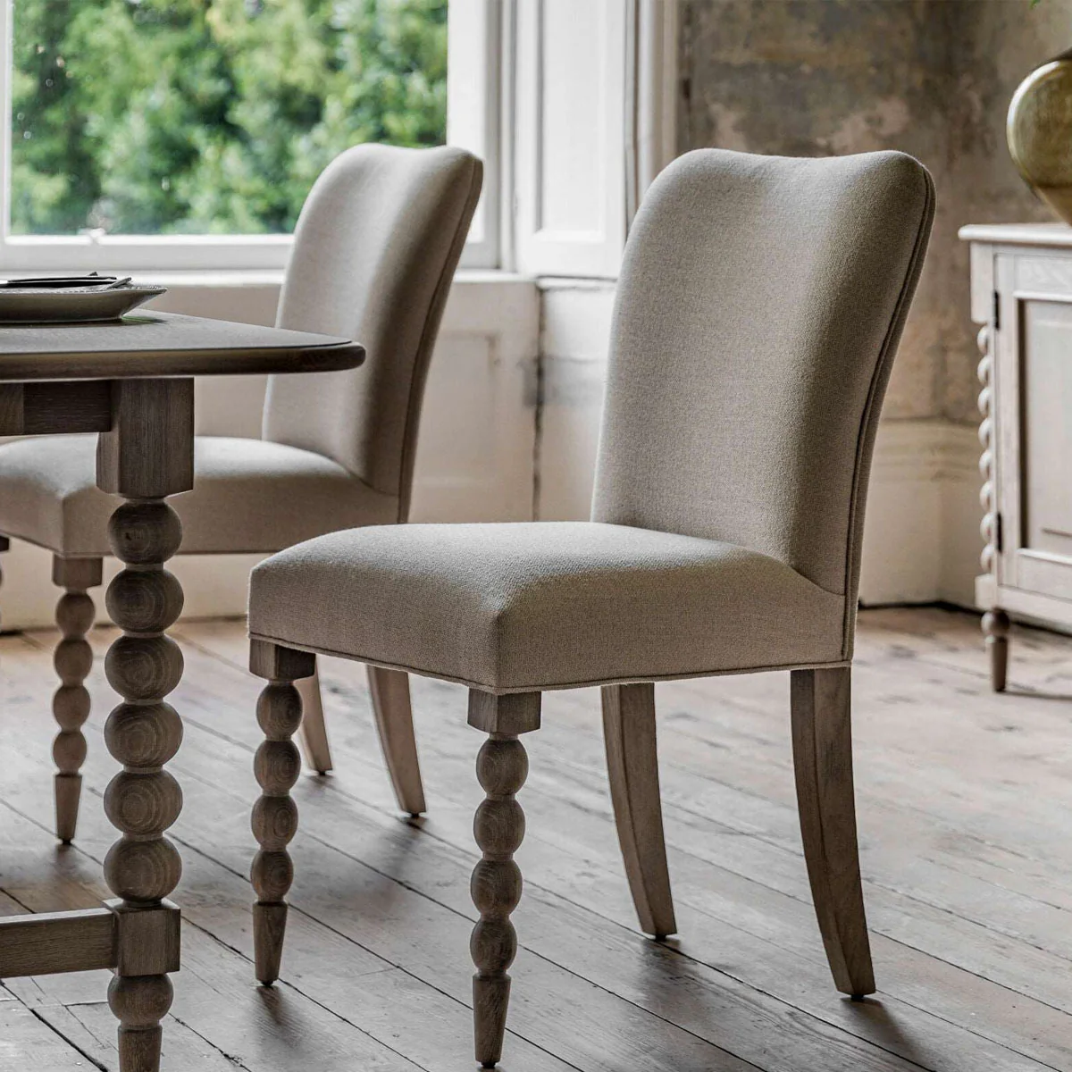 Gallery Direct Artisan Dining Chair (2pk) 470x598x920mm - Image 4