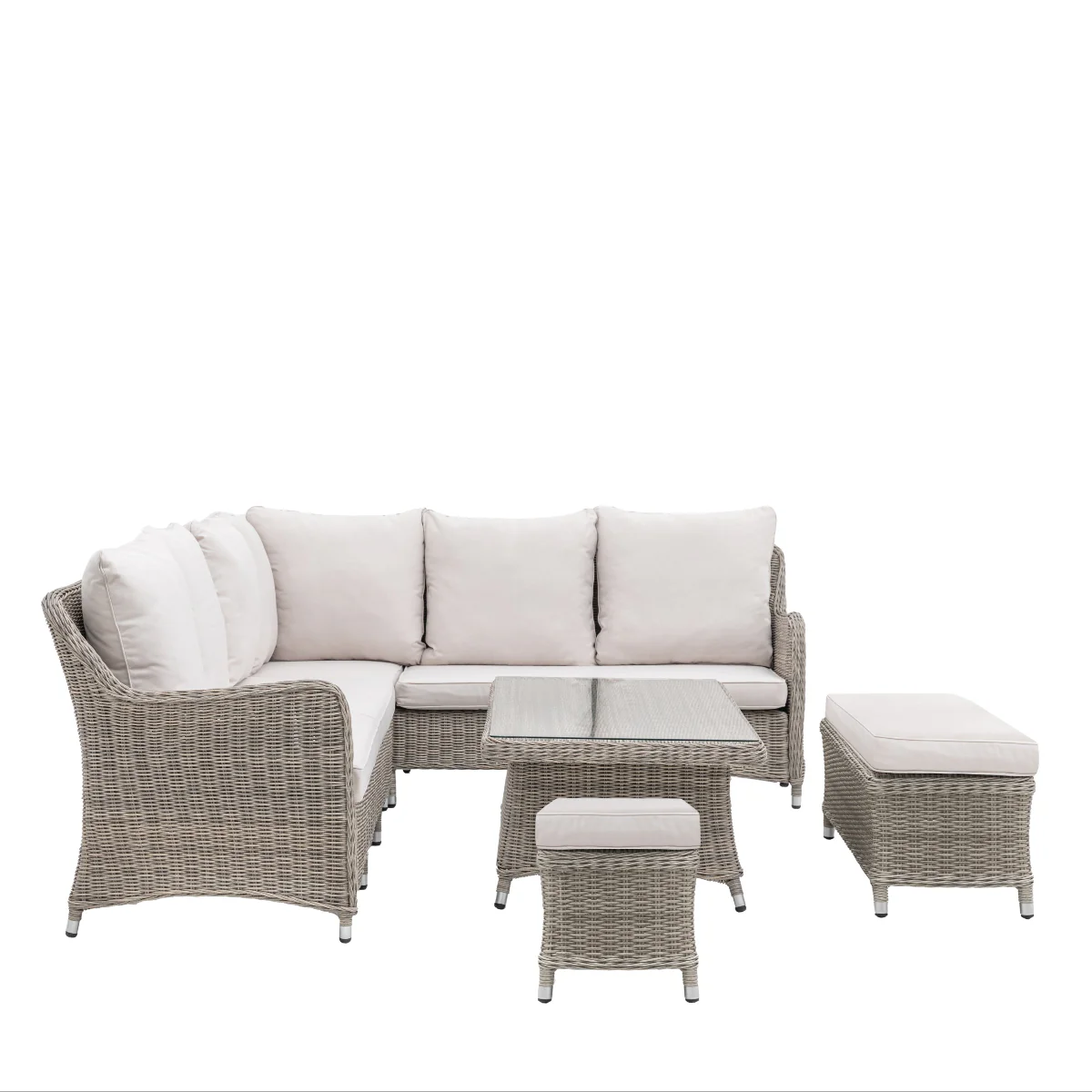 Gallery Direct Ascot Corner Dining Set With Rising Table