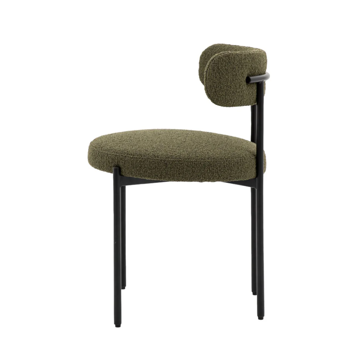 Gallery Direct Aveley Dining Chair Green (2pk) 525x510x750mm - Image 3