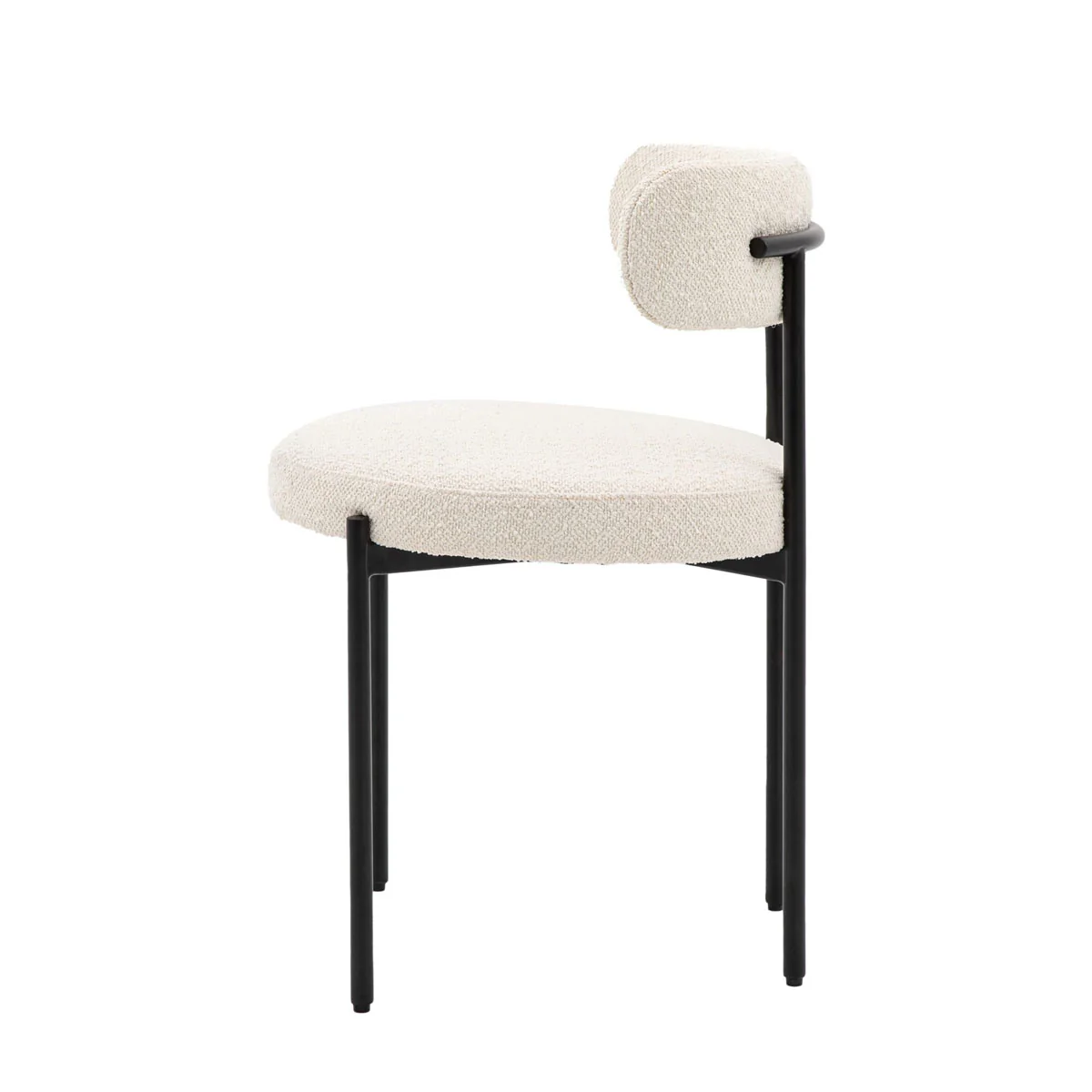 Gallery Direct Aveley Dining Chair Vanilla (2pk) 525x510x750mm - Image 3